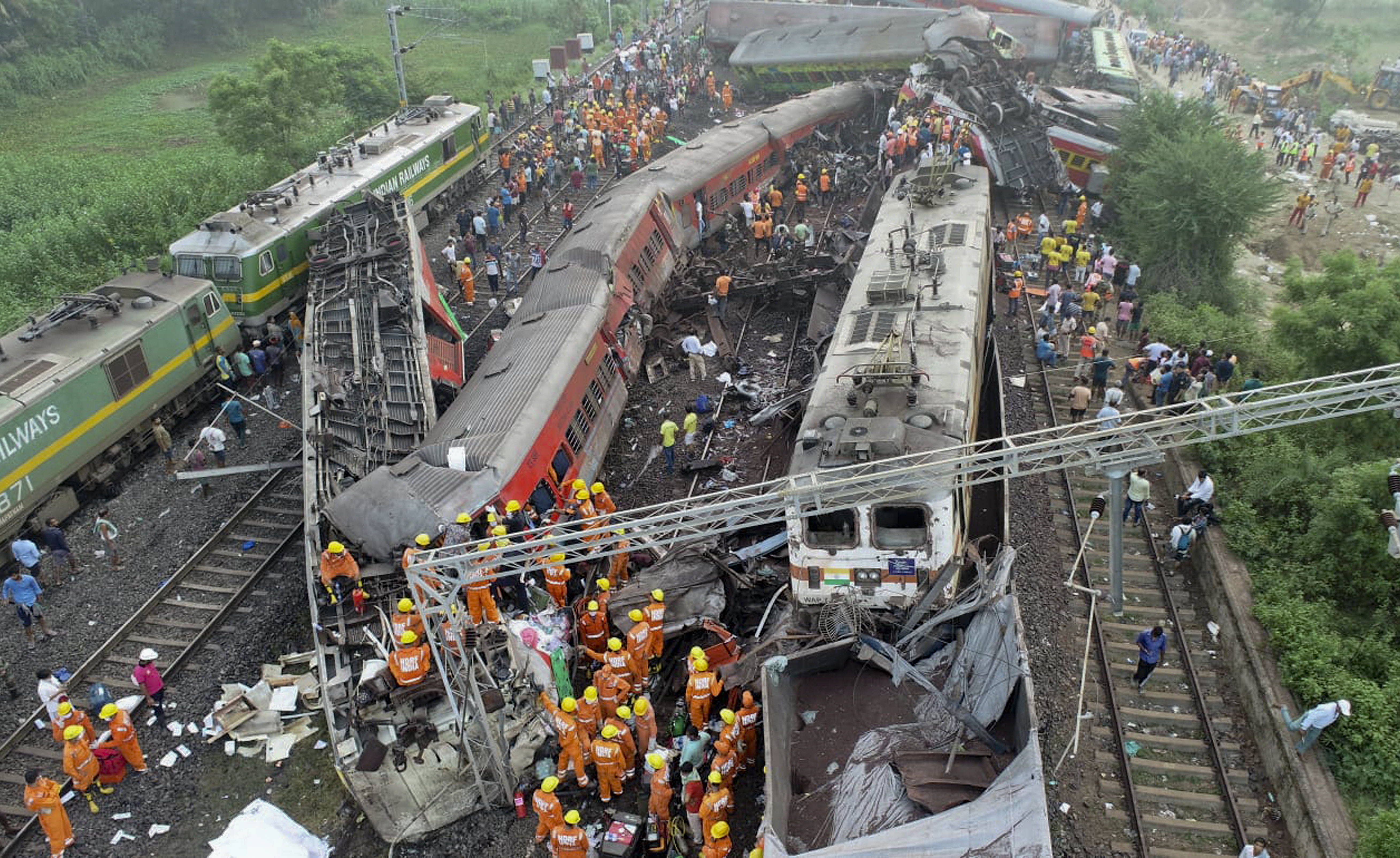 पिछले दशक की सर्वाधिक बड़ी, भयावह  ट्रेन दुर्घटना भूले नहीं भूलेगी!