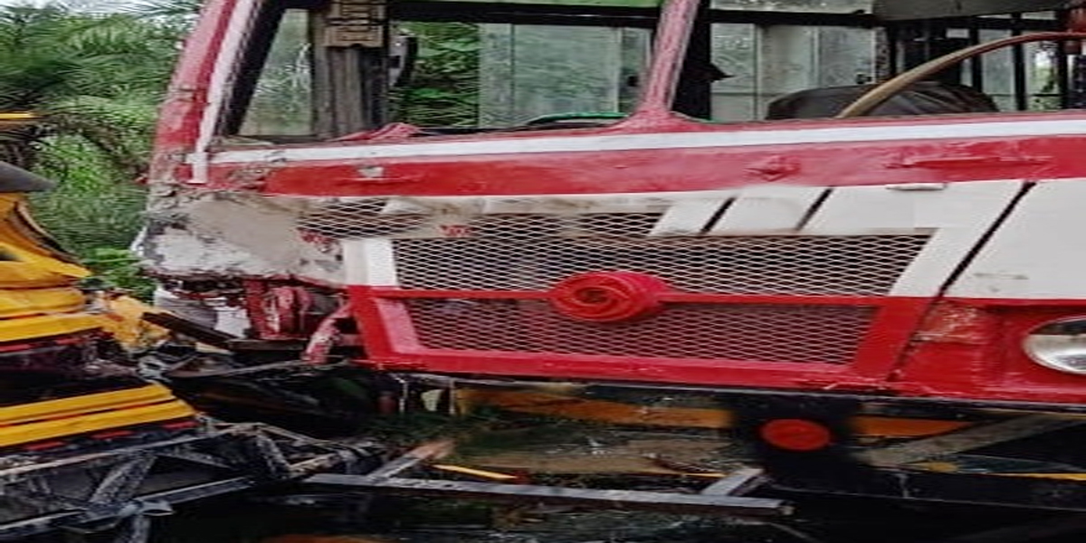 गुजरात सड़क दुर्घटना में 35 तीर्थयात्री घायल