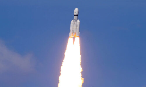 चंद्रयान-3 रॉकेट का हिस्सा अंतरिक्ष से समुद्र में गिरा