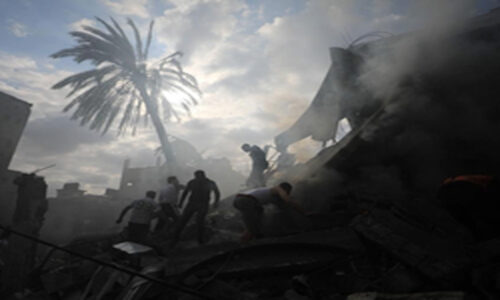 उत्तरी गाजा में इजरायली हमले में 110 लोगों की मौत