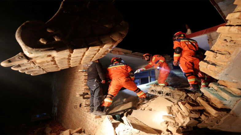 चीन में 6.2 तीव्रता के भूकंप से 111 लोगों की मौत