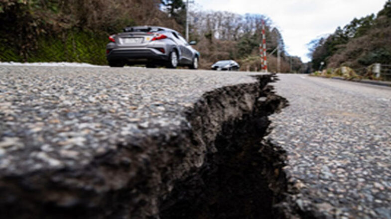 मध्य जापान में 6.0 तीव्रता का भूकंप