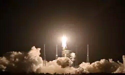 चीन ने सफलतापूर्वक थ्येनचो-7 कार्गो स्पेसक्राफ्ट लॉन्च किया