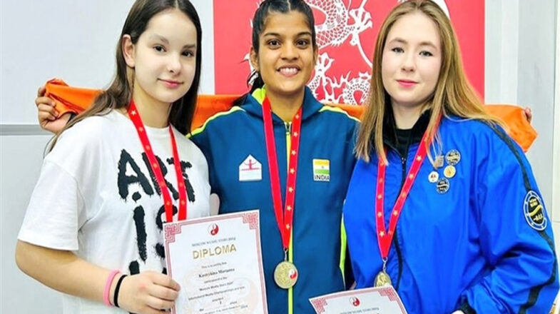 मप्र की वैष्णवी ने मास्को में जीता स्वर्ण पदक