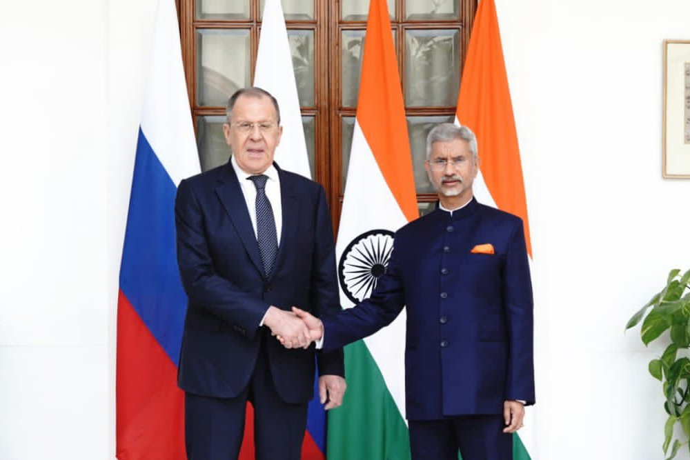 India pressure russia