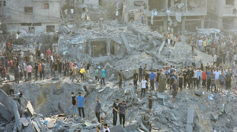 गाजा इजरायली बमबारी में 31 की मौत
