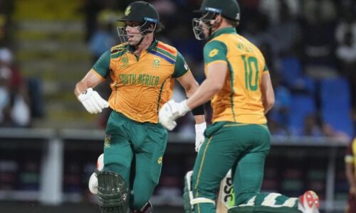 दक्षिण अफ्रीका ने वेस्टइंडीज़ को हराकर सेमीफाइनल में बनाई जगह