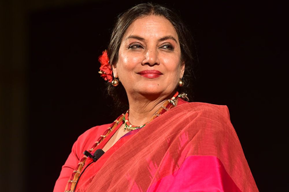 actress Shabana Azmi