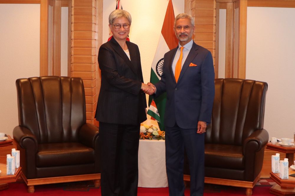 S Jaishankar and Penny Wong