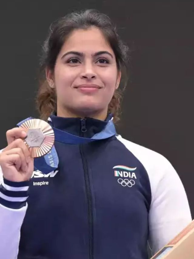 Manu Bhaker ने रचा इतिहास, एक ओलंपिक सीजन में दो मेडल!