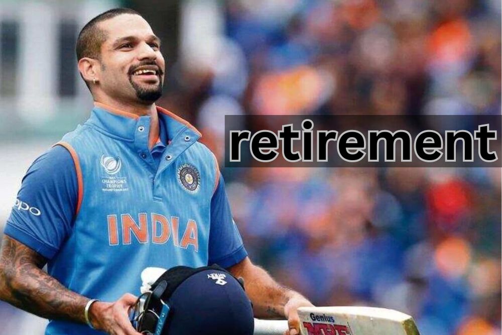 Shikhar Dhawan Announces Retirement