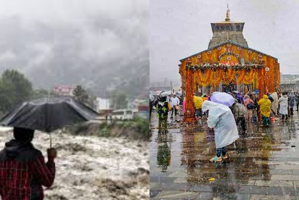 केदारनाथ मार्ग एक बार फिर हादसे का शिकार, लैंडस्लाइड से 4 लोगों की मौत