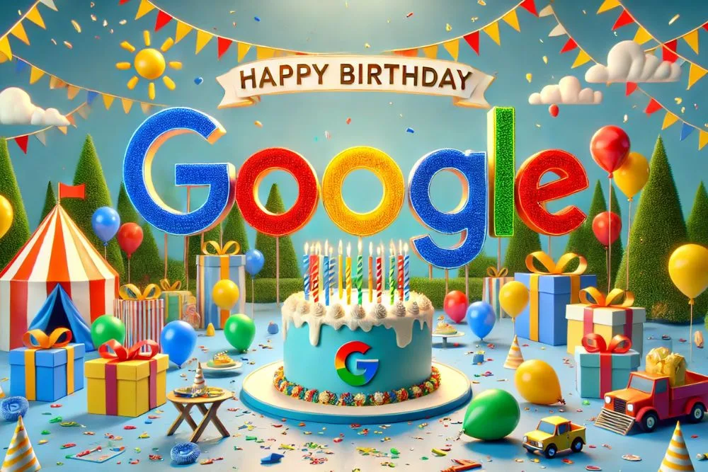 Happy Birthday Google 2024