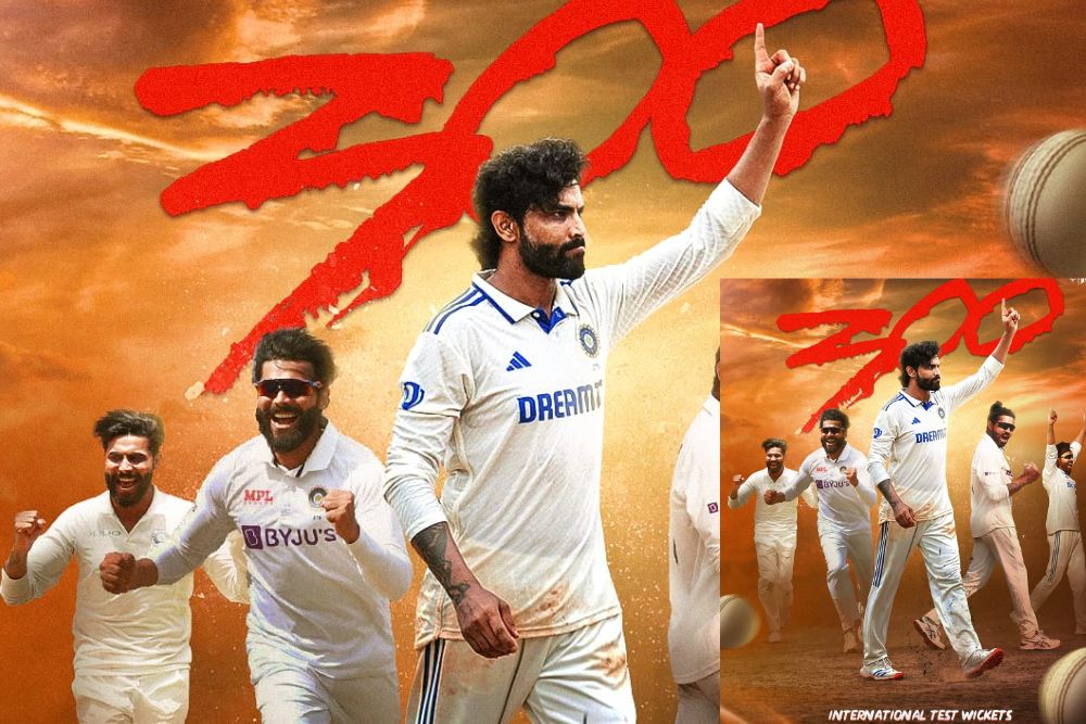 Ravindra Jadeja 300 Wickets