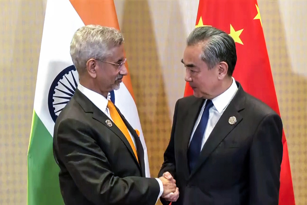 Jaishankar met Chinese Minister