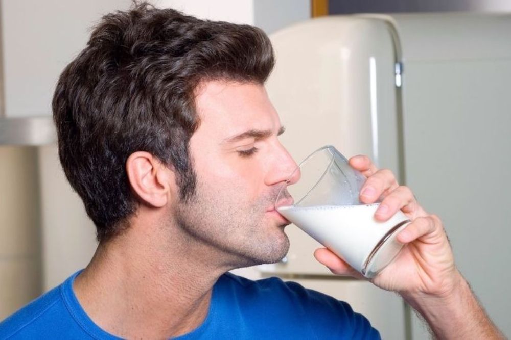 Milk drinking in Winters