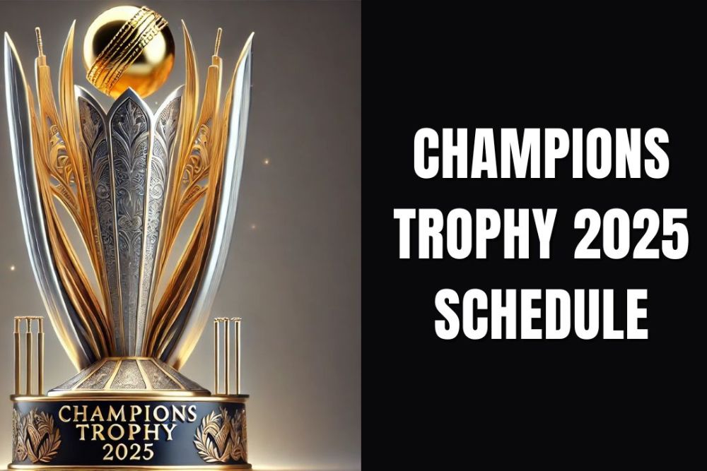 ICC Champions Trophy 2025 Full Schedule