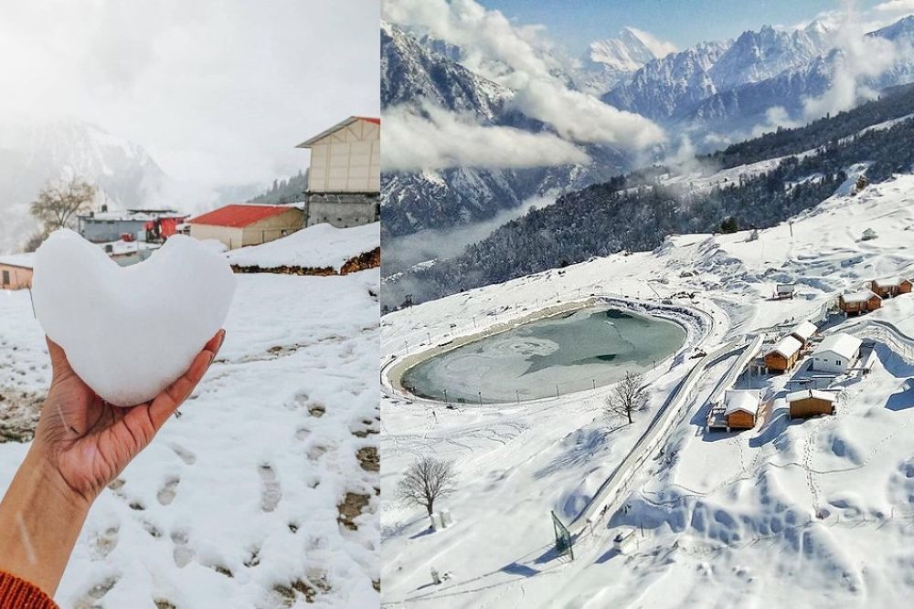 Snowfall से और भी खूबसुरत हुआ Uttrakhand, नए साल के लिए बेहतरीन स्पॉट