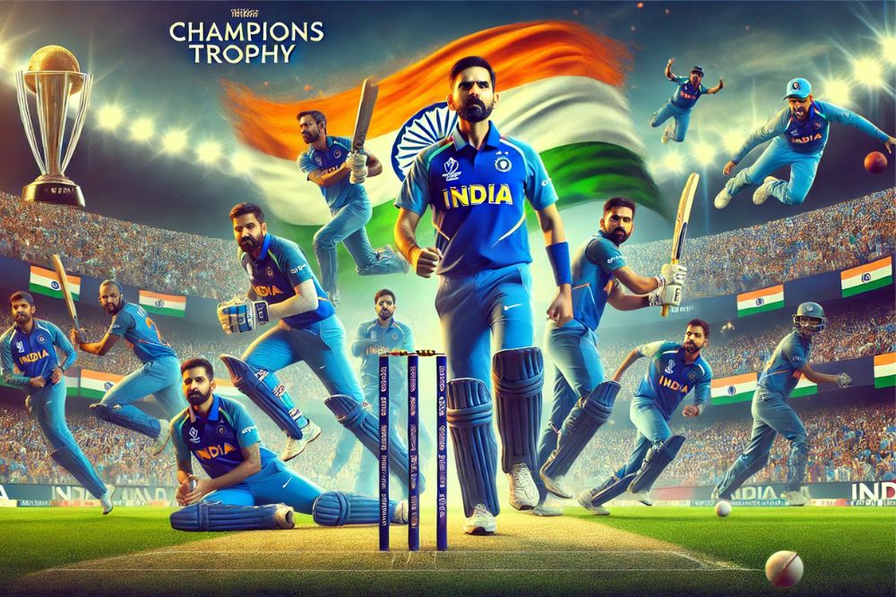 team india announcement champions trophy