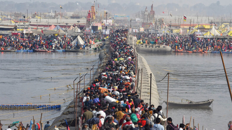 दो करोड़ लोगों का अमृत स्नान